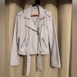 Women's Levi's® Belted Faux Leather Motorcycle Jacket